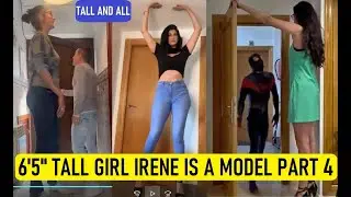6'5  Tall Fashion Model Irene Olivares Mora Part 4