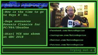 Toy R Us, New Sega Collection, and Atari VCS- New format testing.