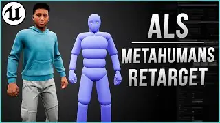 COMO FAZER RETARGET DO METAHUMANS PARA ALS - MÉTODO PRÁTICO E RÁPIDO - TUTORIAL UNREAL ENGINE 5.2