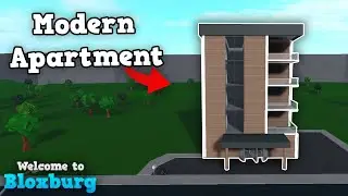 Building a Modern Apartment in Bloxburg