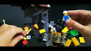 LEGO city Roadwork Truck 60284 // LEGO polybag Christmas train 30543