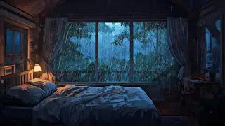 Rain on Window + Soft Piano | Relaxation, Deep Sleep, Study, Meditation & Yoga Music