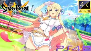 [4K] SENRAN KAGURA ESTIVAL VERSUS|Katsuragi|Marshmallow Butt & Pot Belly ! (PS4 Pro) 60fps