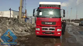 Интерьер седельный тягач Камаз-5490