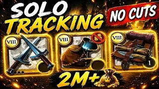1 Hour Solo Tracking (No Cuts)… Full Experience 🔥 | Albion Online
