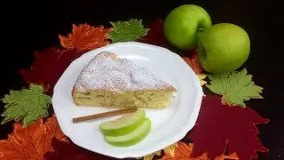 Шарлотка с яблоками