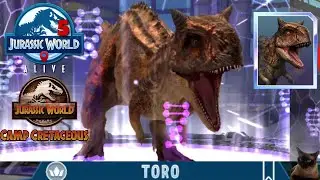YES! All New Omega TORO Unlocked! Jurassic World Alive