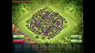 Clash of clans - Farming base th. 9