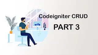Codeigniter CRUD Application Database Connect| Database in Codeigniter | Connection to MySQl