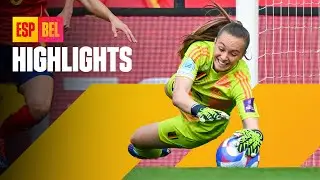 Spain 2-0 Belgium | Defeat at the world champions | #REDFLAMES | Women's European Qualifier