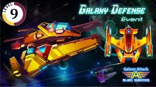 Galaxy Attack: Alien Shooting | Galaxy Defense Event 2023 | Level 9 Review | By Apache Gamers