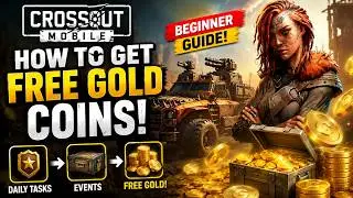 Crossout Mobile PVP free GOLD 🪙 COINS TUTORIAL🚗💰 🔥 (Beginner Guide)