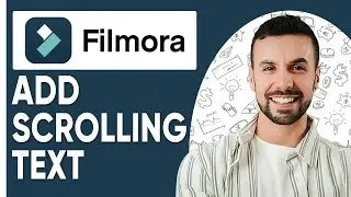 HOW TO ADD SCROLLING TEXT IN WONDERSHARE FILMORA - 2025