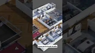 Get High-Quality 3D Rendering Services.#floorplan #floorplans #openfloorplan