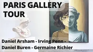 Must-see gallery shows in Paris right now - Daniel Arsham, Irving Penn, Daniel Buren and more..