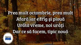 Irina Rimes - Octombrie Rosu | VERSURI