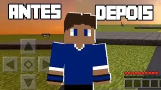 COMO deixa SEU Minecraft  PE igual ao de PC!!