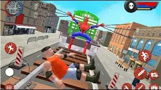 Flying Robot Hero Flying Part-10 | Superhero Robot Rescue City Android GamePlay | By Game Crazy