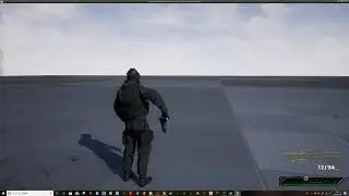 UE4 CAR System Shooting 360 degree Stance and Shoot Dodge Recoil Animation