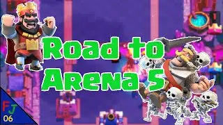 Clash Royale - Road to Arena 5!!