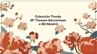 Colección para la Tienda del Museo Thyssen-Bornemisza. Daniela Beizaga, Grado en Diseño de Producto