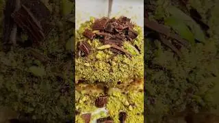Pistachio & Chocolate Tiramisu #tiramisu #chocolate #pistachio #dessert #rome #italy #food #rva #yum