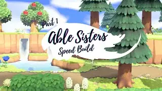 Able Sisters with Cottagecore Aesthetics~! (Part 1) | Speed Build | Animal Crossing New Horizons