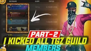 I Kicked All TGZ Guild Member's in Telugu/PART-2/Free Fire-SAMSUNGA3,A5,A6,S5,S6,S7,S9,A10,A20,A30