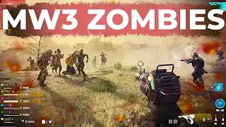 Zombies Gameplay | MW3 FIRST LOOK | Call Of Duty modern warfare 3