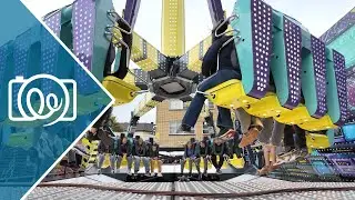 Projekt 2 (KMG Afterburner, Sipkema) @ Kermis Weert 2024 - 4K Onride / POV Video