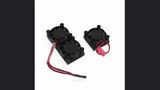 Raspberry Pi 4B 3B 3B+ Heat Sink  Dual Cooling Fan RAM Heatsink Set Kit for Raspberry Pi 4 Pi4