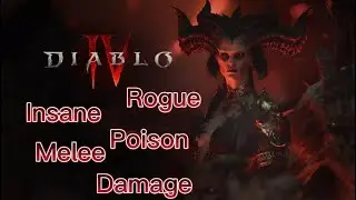 Diablo 4 | Rogue Best Deadly Melee Posion Build - Mercy's Reach Dungeon