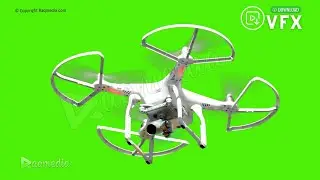 Drone Flying Green Screen Free Chroma Key Background Video Effects