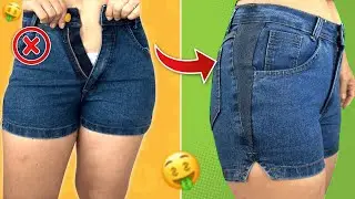 Como Alargar Bermuda Jeans Pelo Cós e Lateral (Passo a Passo)
