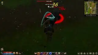 Beating A Level 36 Dire Crocodile At Lv 12 (Inferna)