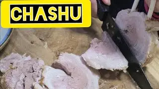 TYASHU ou (chashu) e chegou o topping preferido do Lámen  #yakibuta #toping #lamentópicos