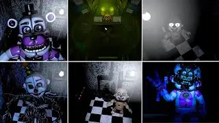 FNAF 5 ALL LOCATIONS (no static)