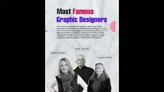 Famous Graphic Designers 