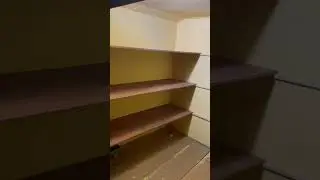 Полки в гараже. 