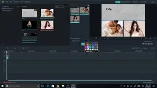 How to add split screen in your video from Wondershware Filmora