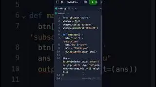 how to make a button using python 