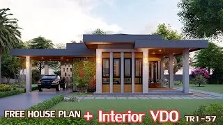 Free House Plan   TR1-57 + Interior VDO