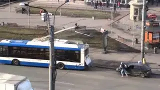 Как устроить ДТП на заглохшей машине