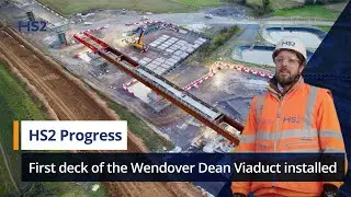 HS2 begins epic year-long, half-kilometre viaduct deck slide