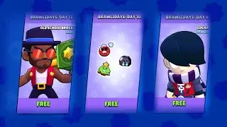OPENING ALL 2020 BRAWLIDAY GIFTS - Brawl Stars