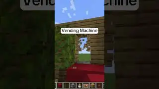 Minecraft Vending Machine🍶 