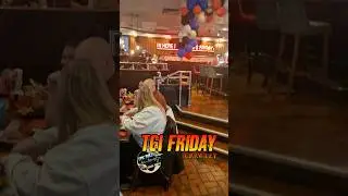 TGI Fridays dinner with friends