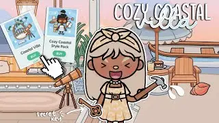 Cozy Coastal Villa + Style Pack is OUT 😱😍 | *with voice* | Toca Boca Life World