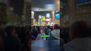 El Épico Cruce de Shibuya 🇯🇵 #japon #short #shorts