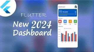 New Dashboard 2024 with Flutter | Flutter UI Design | Flutter Tutorials for Beginners | Speed Code
